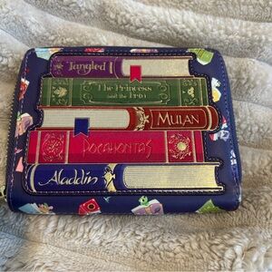 Loungefly Disney Book-Themed Wallet